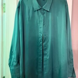 H&M Emerald Green Shirt